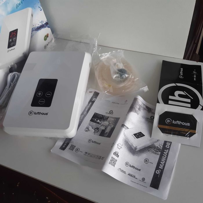 Gerador de Ozono Lufthous O3 Evo3 Novo na Caixa - Purifica Ar e Água