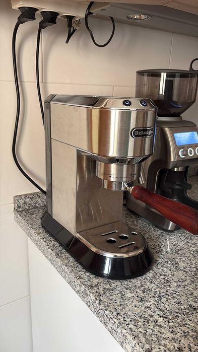 Setup completo Espresso – De'Longhi Dedica + Sage Smart Grinder Pro + acessórios
