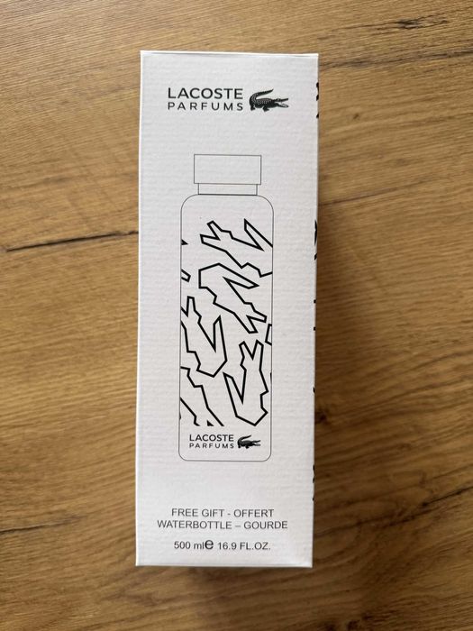 Stylowa Butelka Wielorazowa LACOSTE PARFUMS – Nowa!