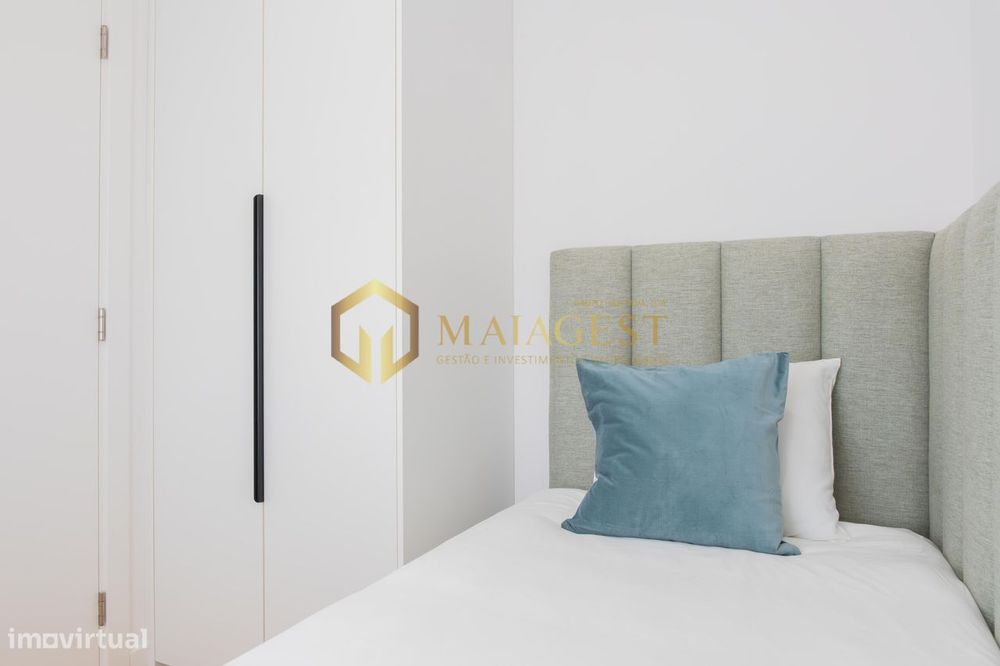 Apartamento T1+1 Totalmente Mobilado no Coração de Nogueira