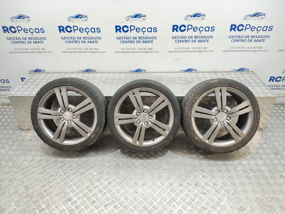 Conjunto 3 Jantes 18 Seat Leon 1P FR 7,5J ET51 5x112