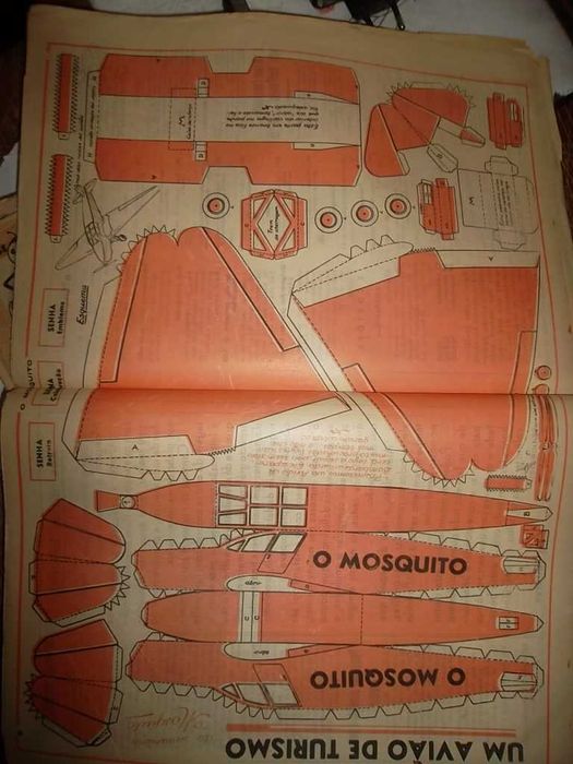 O MOSQUITO Nº 19 a 257 , revistas em bom estado Anos 1930/40