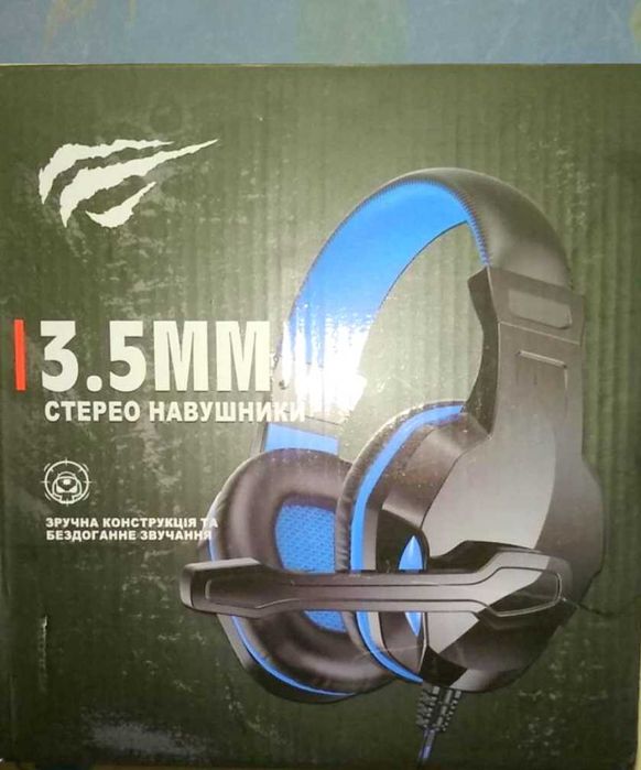 Наушники новые игровые с микрофоном HAVIT HV-H763d