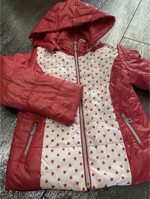 Демісезонна куртка, на флісі, 6 років, 116