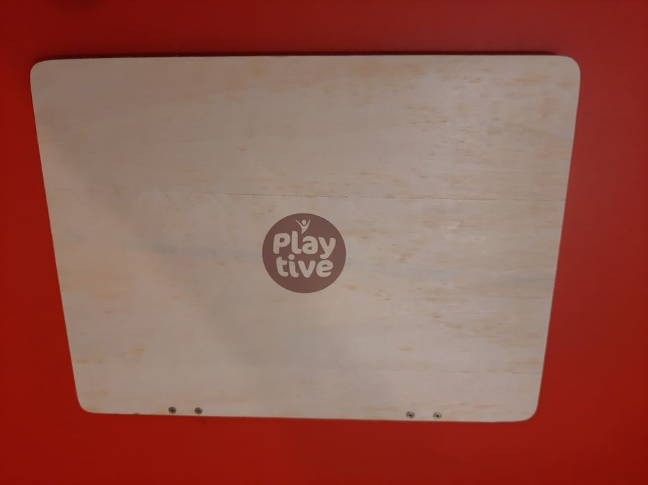 Portátil de madeira