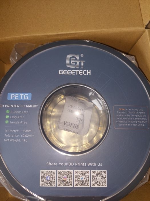 Filamento para impressoras 3d PETG