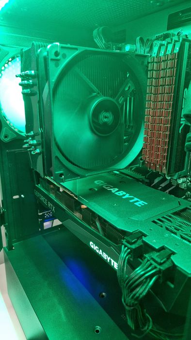 MONITOR GRATIS. Komputer Gamingowy | Rtx 3070 OC | Intel i7-8700 | Ram 16 GB