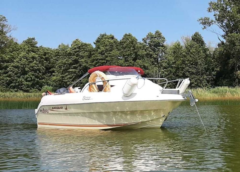 Łódź motorowa Quicksilver 510, silnik zaburtowy Yamaha 100 kM