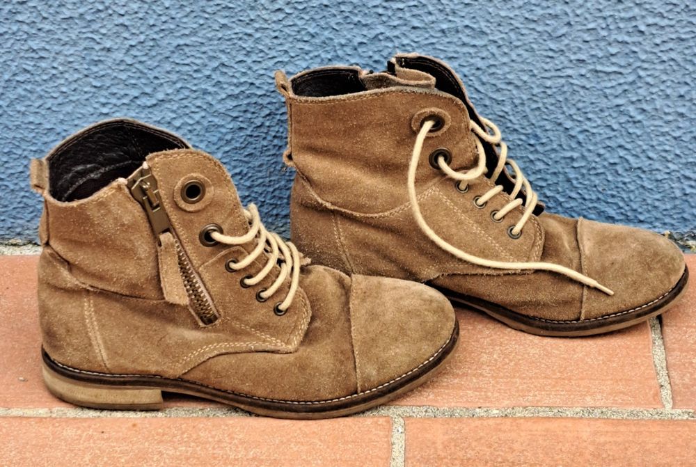 Botas camurça Tam 37