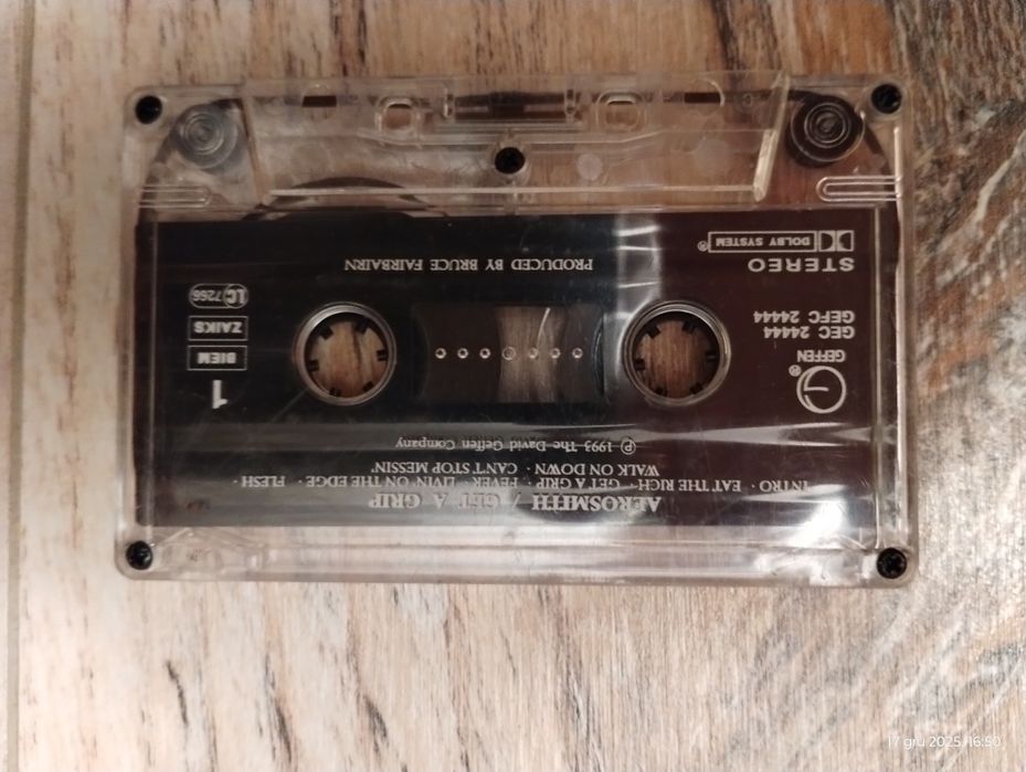 Kaseta magnetofonowa - Aerosmith "Get a Grip"