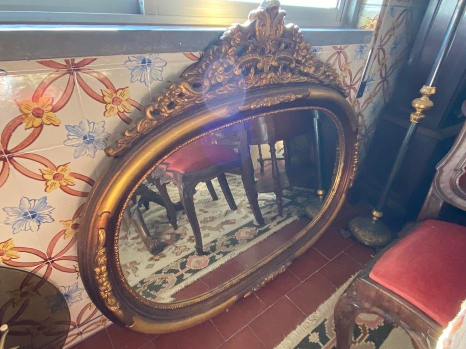 Espelho - Moldura em talha