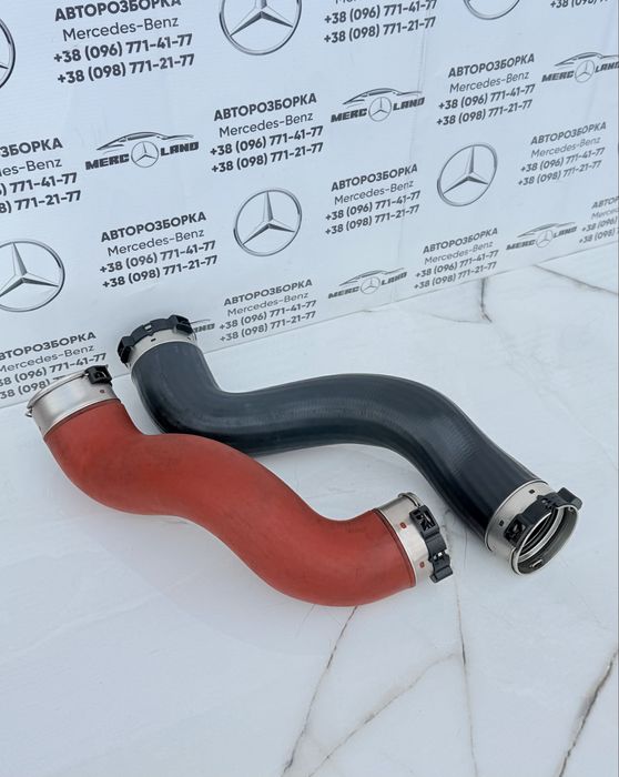 Патрубок інтеркулера 2.2 om651 w204 w212 w218 Mercedes Авторозборка