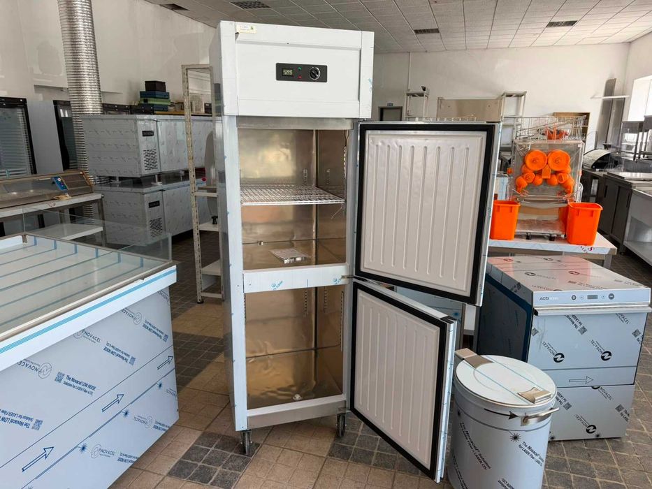 ACM1704 - Armário 2P Inox Misto de Congelação e Conservação - NOVO
