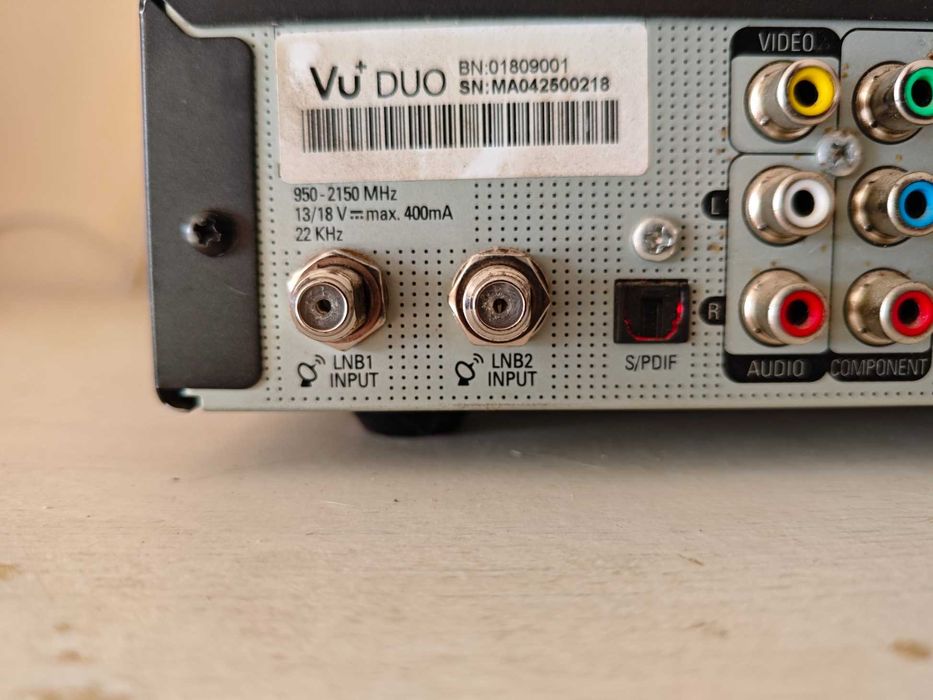 VU+ DUO Twin Tuner PVR