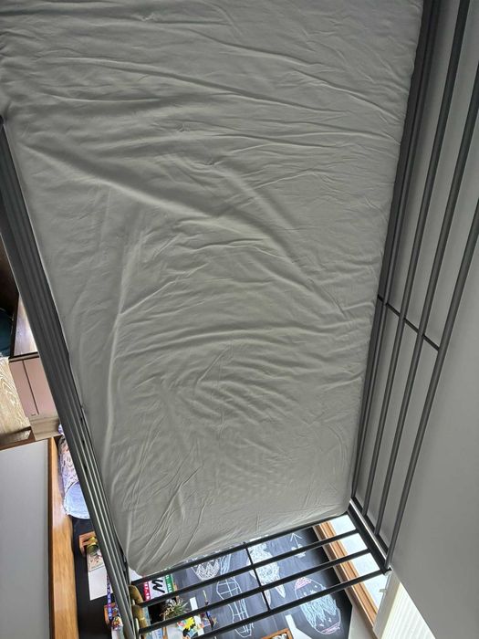 łożko piętrowe z IKEA 90x200 "SVARTA" 1 os.