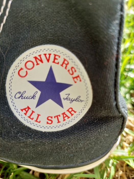 All star converse botas pretos