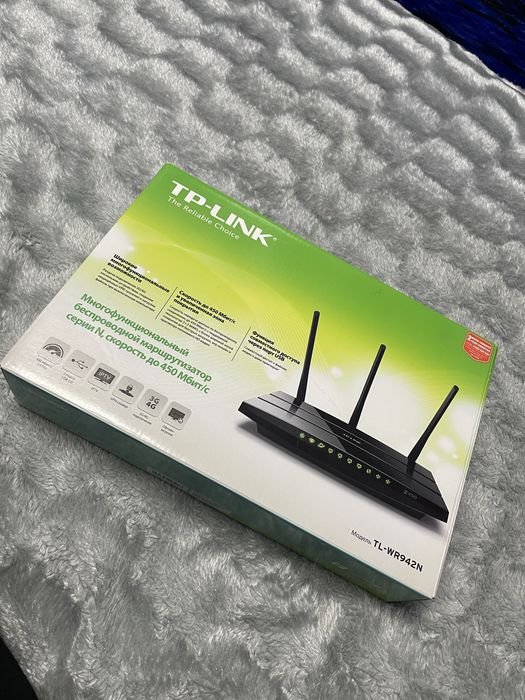 Маршрутизатор TP-LINK TL-WR942N роутер  WI-FI