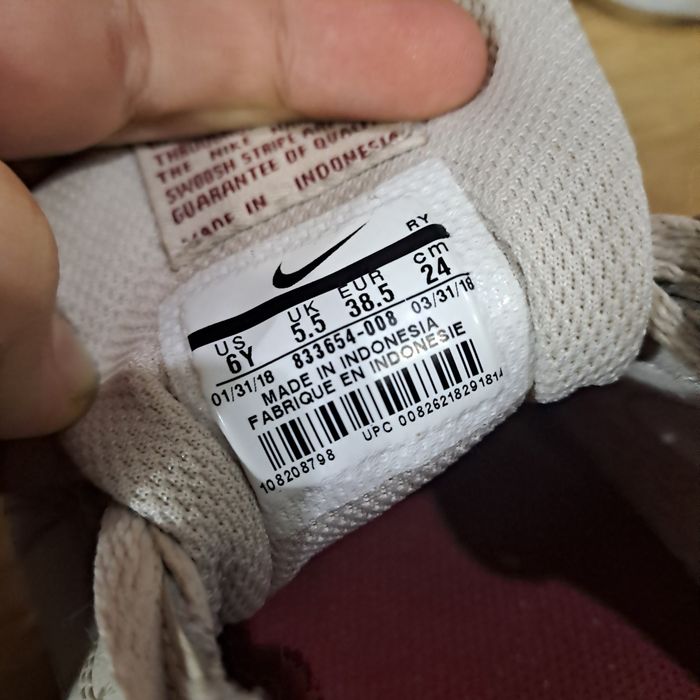 Buty nike Court Royale (GS) Desert Sand/Red Crush/White w r