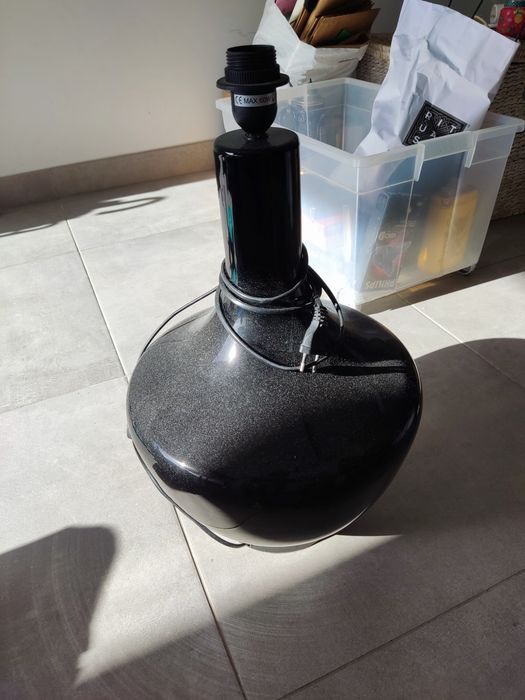 Base de candeeiro em cerâmica