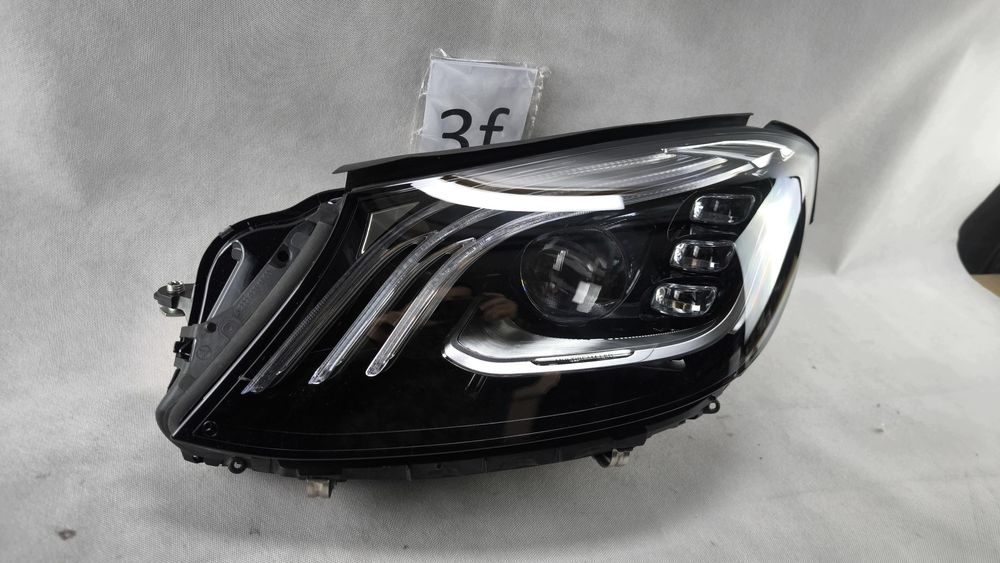 mercedes s 222 lift w222 full led multibeam lewy reflektor lampa usa