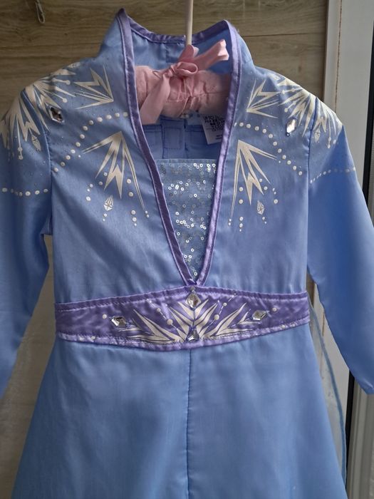 Карнавальное платье Эльзы принцессы disney сукня Ельзи 4-5л