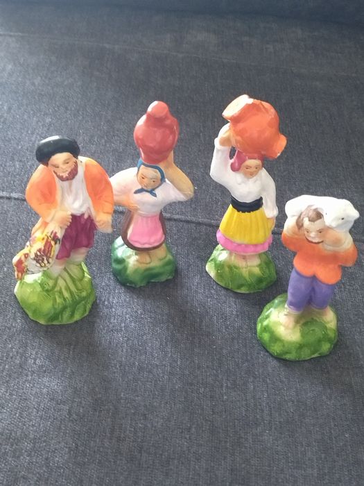 Presépio Tradicional Português Pintado à Mão