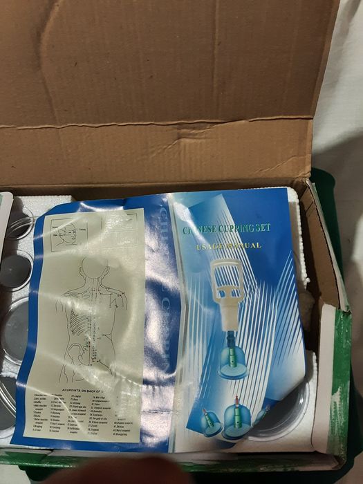 Conjunto de 12 ventosas terapêuticas