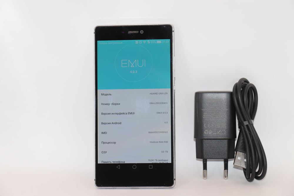 Huawei P8 titanium grey 3/16GB (GRA-L09), гарний стан!