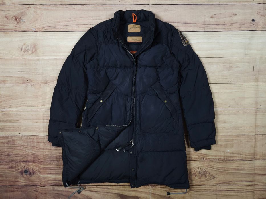 PARAJUMPERS Kurtka Parka Puchowa Damska Logo r. M