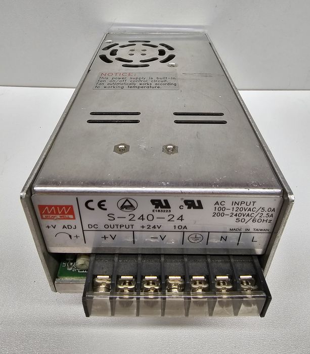 Zasilacz Mean Well S-240-24  24V DC 10A