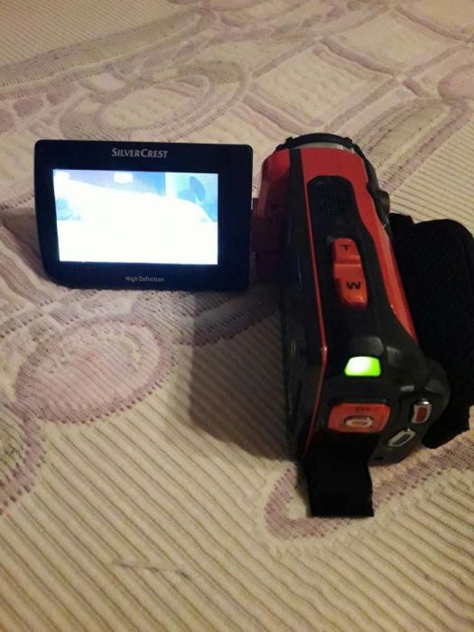 Câmara de filmar IP68. Para filmar debaixo de água