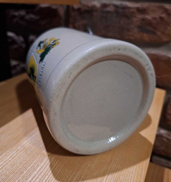 Kufel ceramiczny do piwa - Browar Hohenthanner Schlossbrauerei