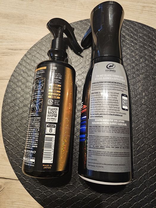 Cc Water Gold Premier 380/480ml. Quick Detailer.
