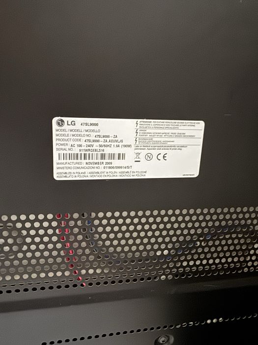 Led 47 polegadas da LG