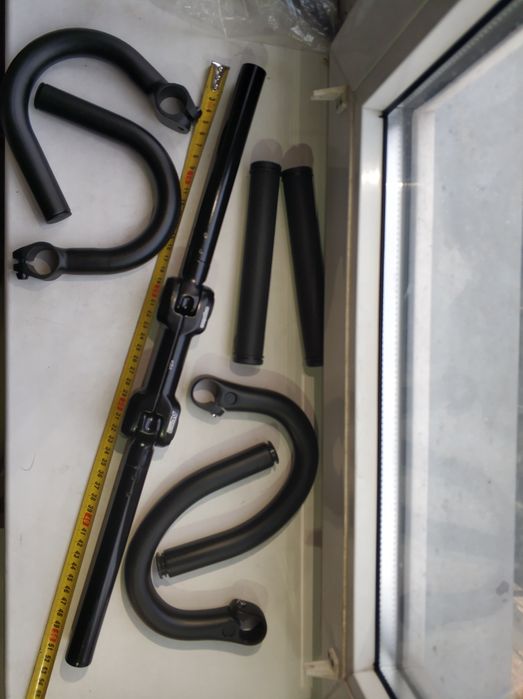 Руль баран гревел гірський 50см складний дуали тормозів під планетарку