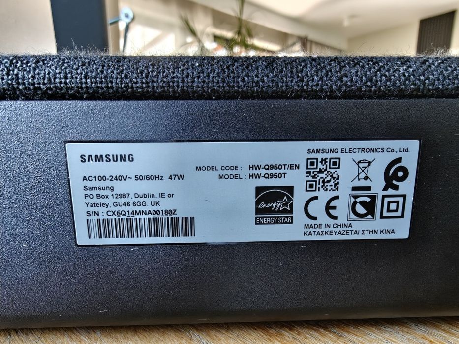 Soundbar 9.1.4 Samsung HW-Q950T
