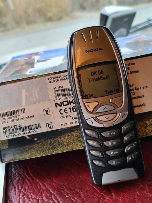 Nokia 6310i w bardzo dobrym stanie z pudełkiem  kolekcjonerska