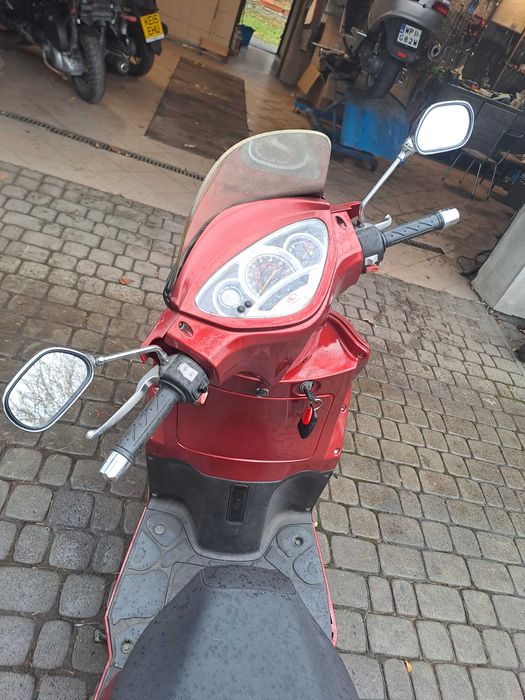 Kymco People 125 na ryby , na grzyby , duże koła