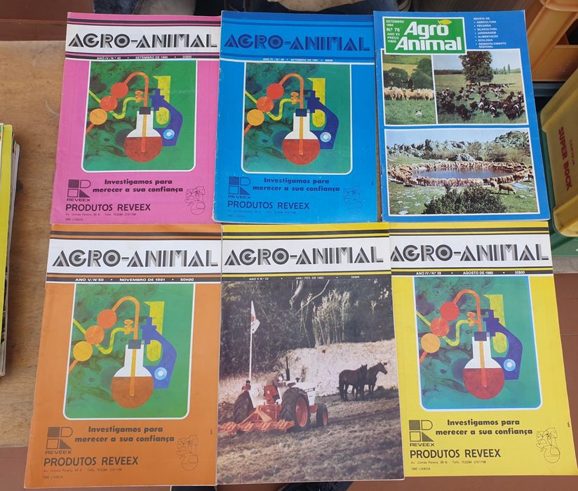 Revistas antigas Agro Animal,Vida Rural