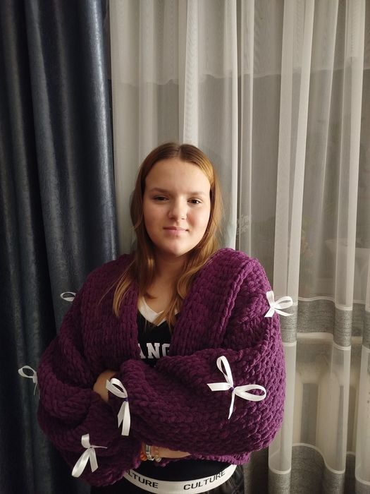 Кофта Плюшевий кардиган