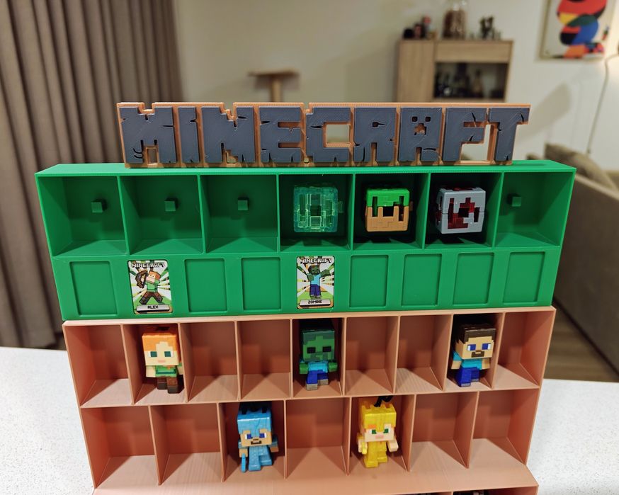 Expositor Display Minecraft Funko Pop Kinder Joy