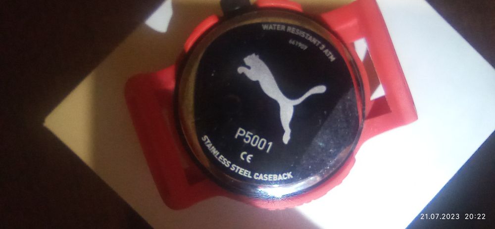 Часы PUMA5001 б/у