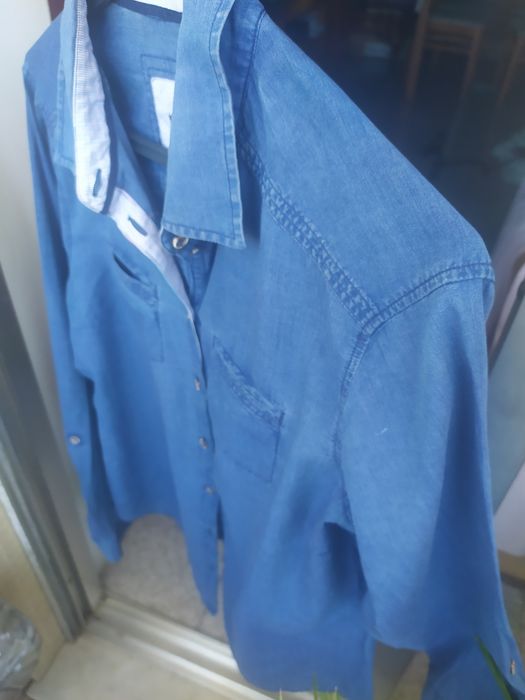 Camisa de ganga Massimo Dutti nova