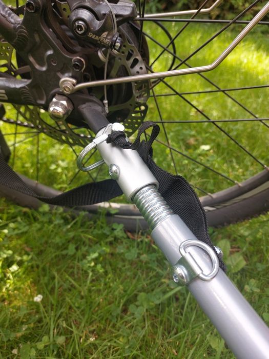 Przyczepka rowerowa Trixie dla psa do 22 kg.  Wysyłka.