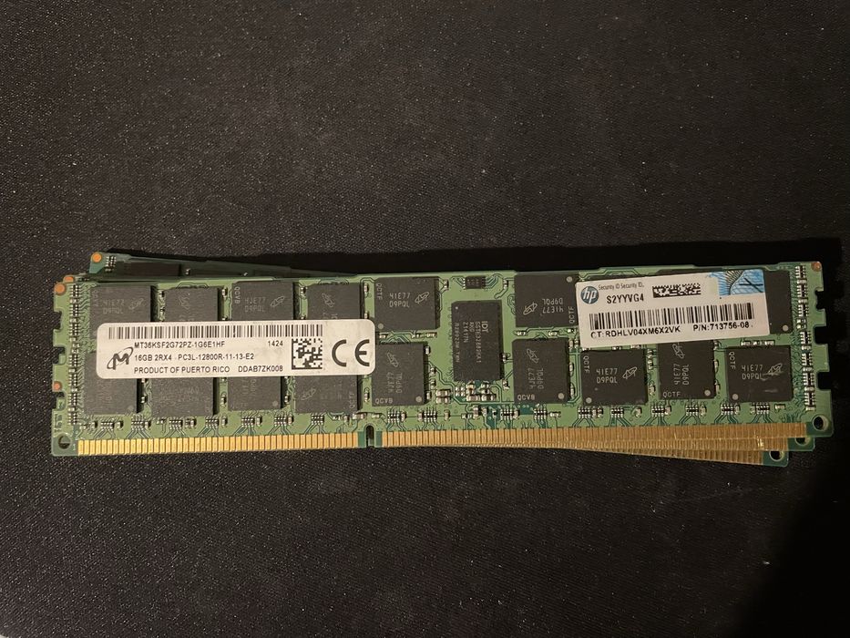 Модуль оперативної пам'яті Micron 16GB DDR3-1600MHz PC3-12800