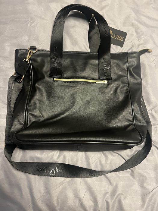 Torebka shopperka czarna