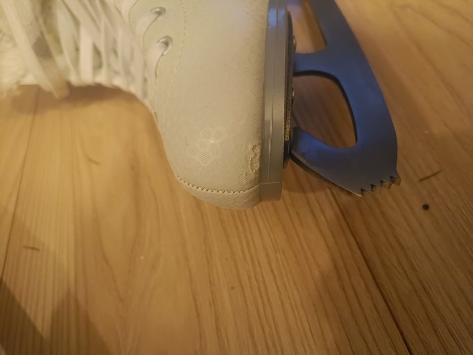 Łyżwy damskie figurowe białe OXELO 38