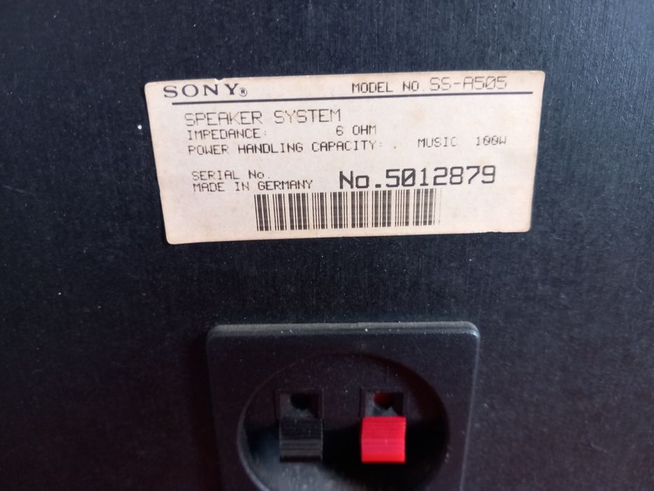 Aparelhagem de marca Sony