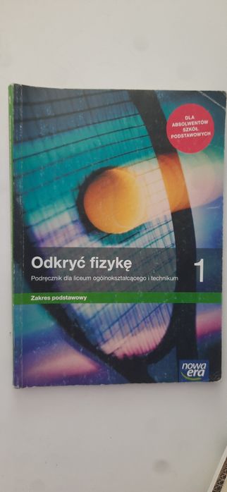 Podręcznik do fizyki klasy 1 liceum