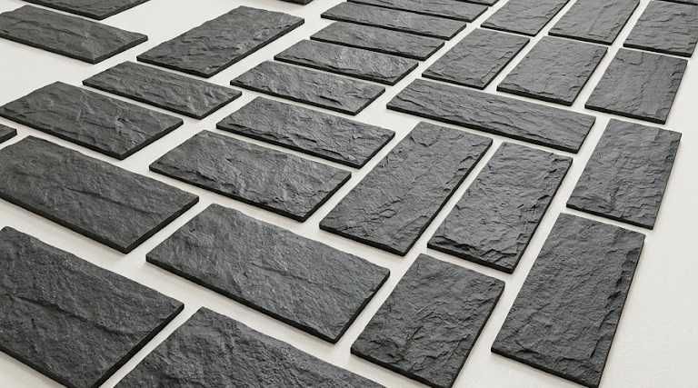 Step betonowy, 70x35x5 cm Płyta betonowa antracytowa IMPRESTONE W-a